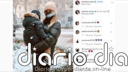 Dafne Fernández comparte la fotografía más tierna con su hijo Jon en la nieve