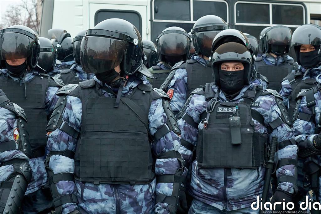 Detenidos 60 periodistas en las manifestaciones de la oposición en Rusia