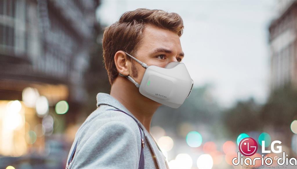 Disponible en España la mascarilla LG PuriCare Air Purifying por 150 euros