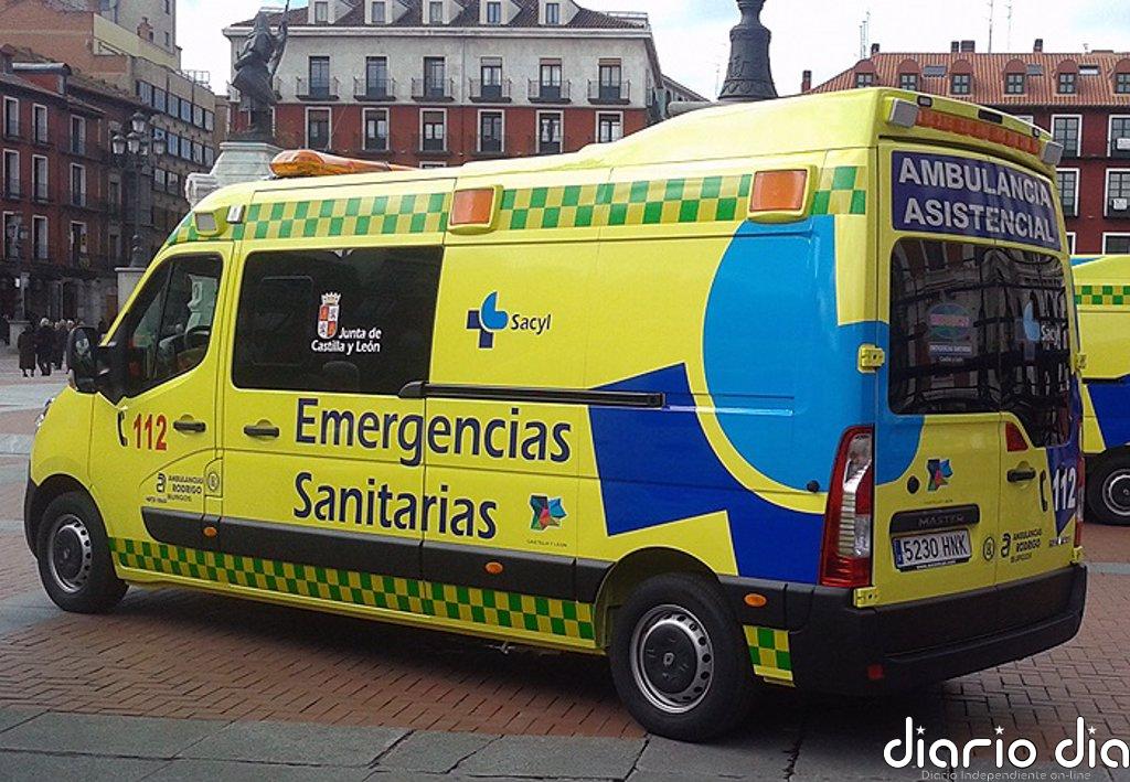 Dos heridos tras colisionar un turismo contra una casa en Sotragero (Burgos)