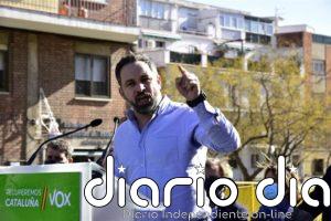 Abascal asegura que los políticos del Gobierno de Sánchez y del "gobierno golpista" catalán "alientan la violencia"