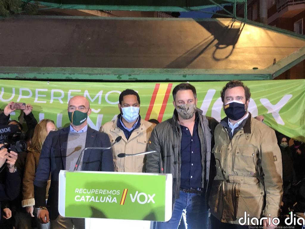 Abascal (Vox) llevará a la JEC los incidentes en Salt (Girona) y a Sàmper "a los tribunales"