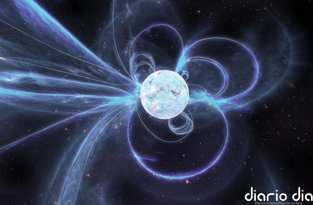 Actividad nunca vista en uno de los imanes más fuertes del cosmos
