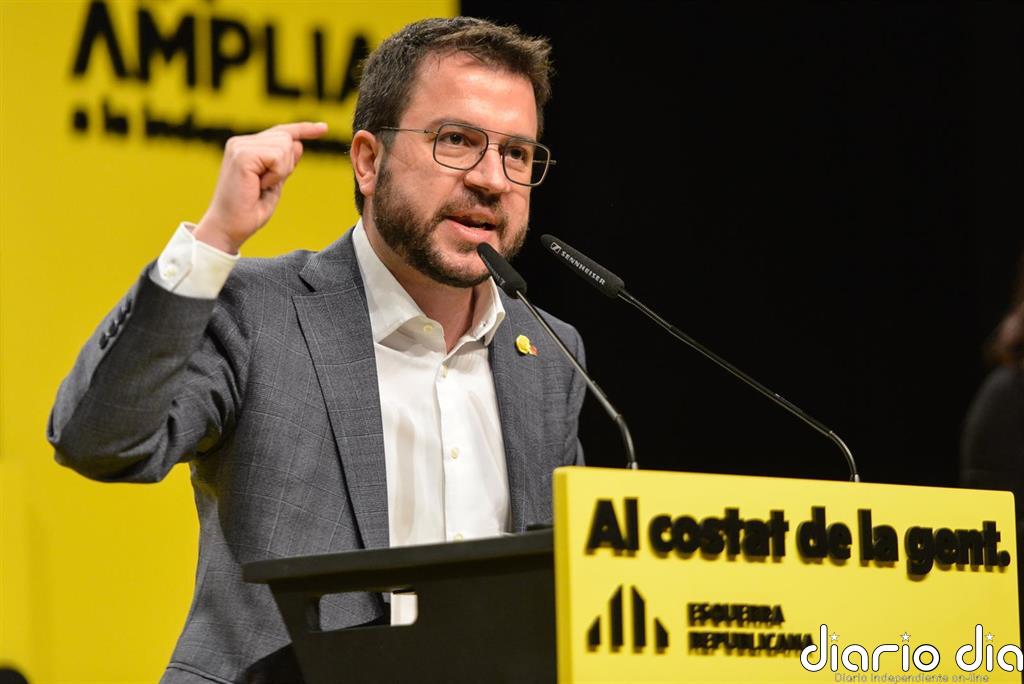 Aragonès reclama un "voto masivo" a ERC para vencer al PSC