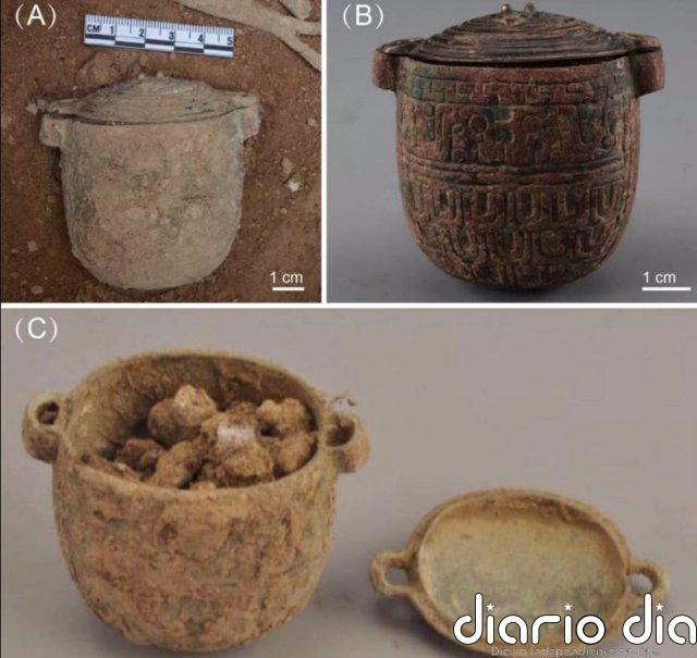 Arqueólogos chinos identifican crema facial de hace 2