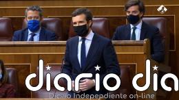 Casado acusa a Sánchez de ocultar el informe del Consejo de Estado sobre los fondos europeos