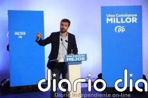 Casado dice que no trata "con delincuentes" y que no le temblará el pulso si se demuestra que Rajoy conocía la caja b