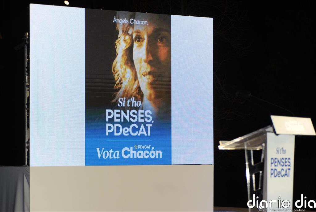 Chacón (PDeCAT) asegura que "todo el mundo sabe que en España hay presos políticos"