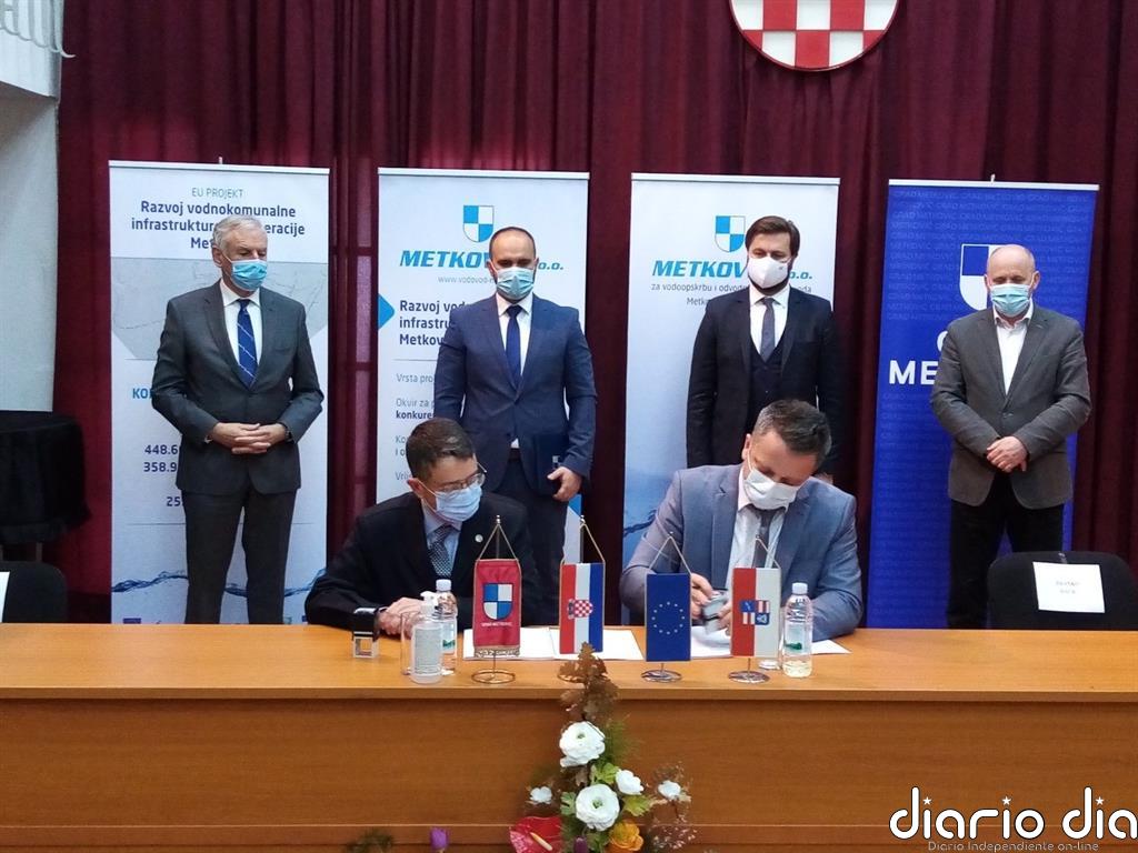 Comsa construirá el sistema de drenaje y la red de abastecimiento de Metkovic en Croacia por 35,7 millones