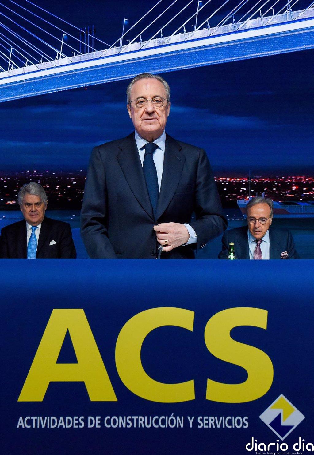 El 39,7% de los accionistas de ACS opta por cobrar el dividendo de 0,452 euros en efectivo