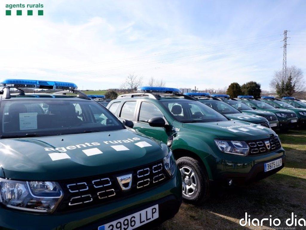 El cuerpo de Agents Rurals renueva su parque móvil con la incorporación de 59 coches