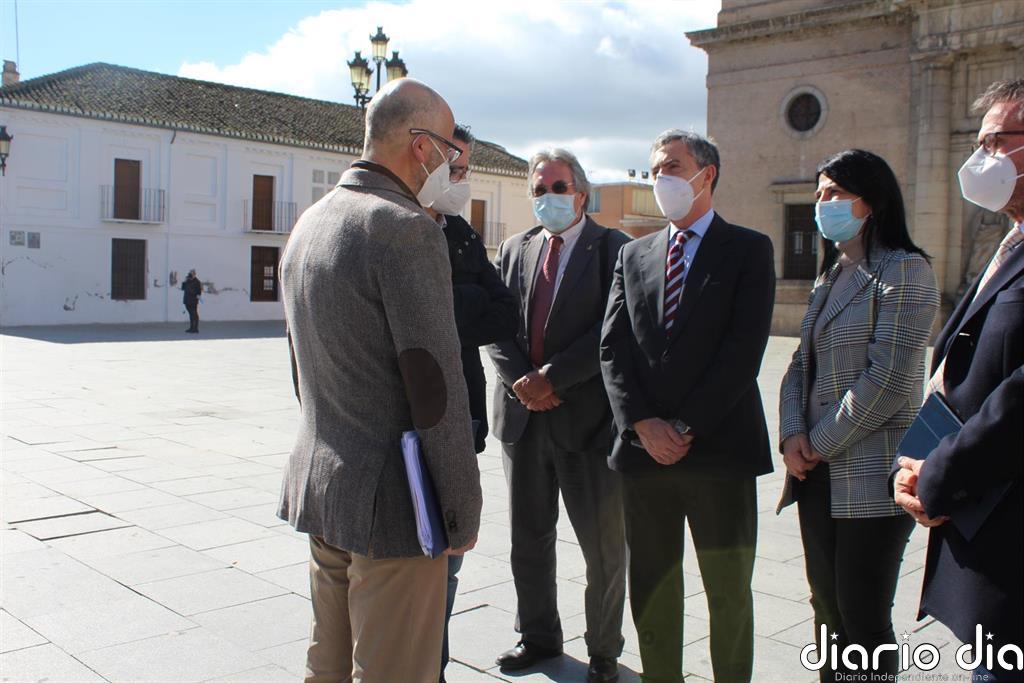 El director general de Protección Civil visita los municipios afectados por el enjambre sísmico en Granada
