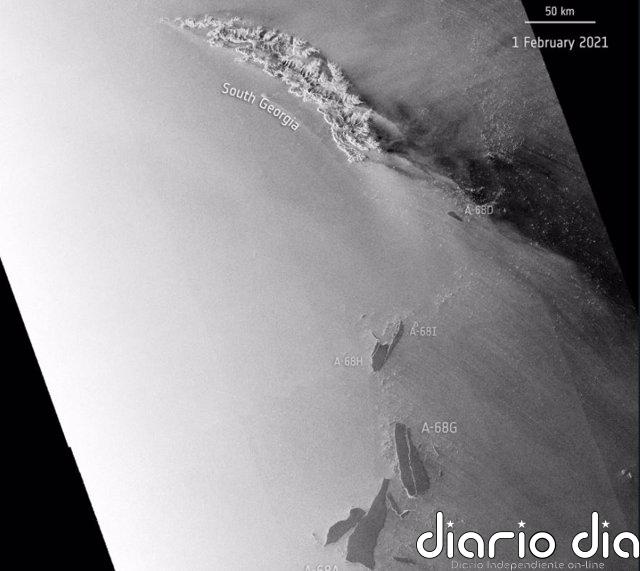 El final de uno de los icebergs más grandes de todos los tiempos