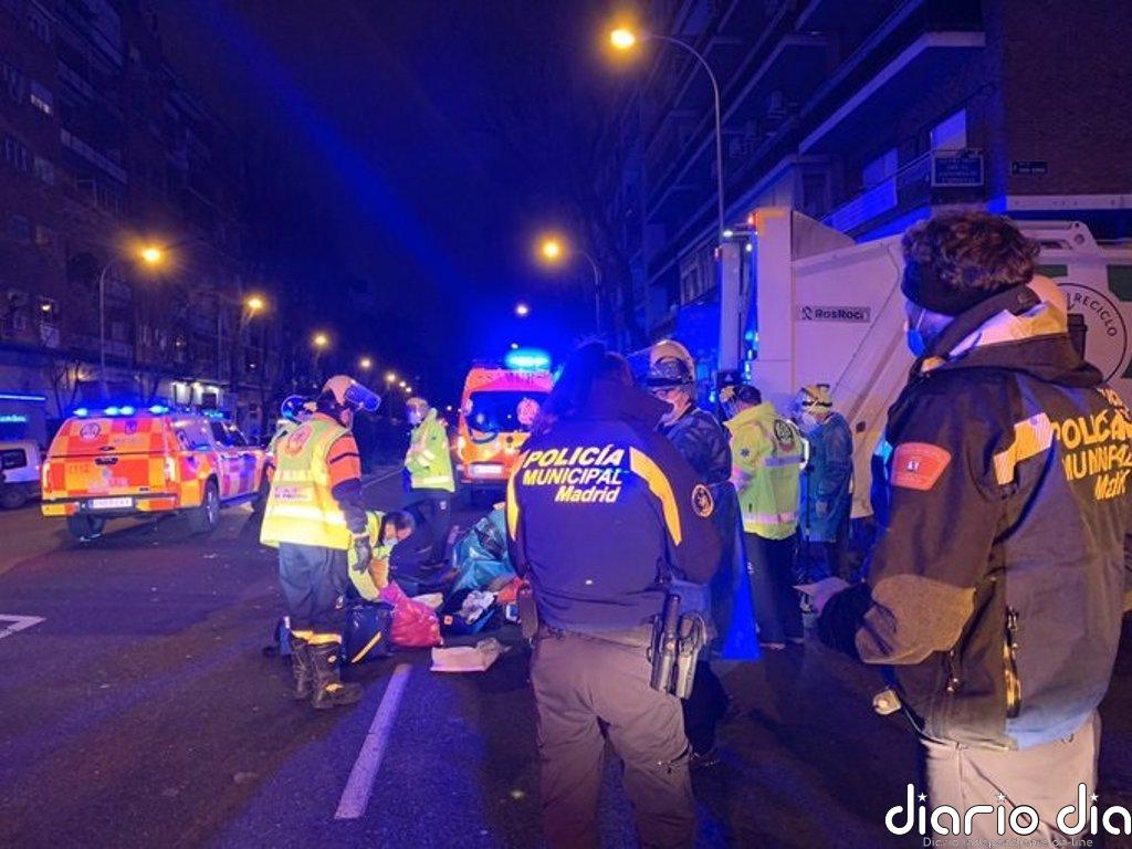 El repartidor muerto al chocar contra un camión en Madrid trabajaba en Deliveroo, que dará soporte a su familia