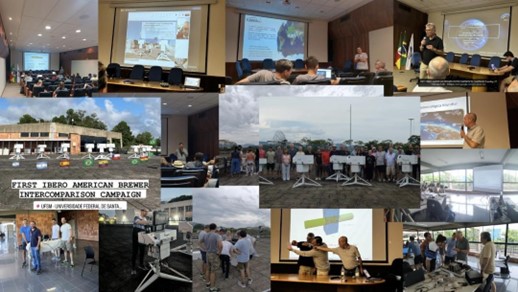 Primera campaña Iberoamericana de calibración de Espectrofotómetros Brewer, celebrada en la Universidad Federal de Santa María, Brasil, del 20 de Febrero al 8 de Marzo. En ella participaron equipos de Argentina, Brasil, Bolivia, Chile y Ecuador. La campaña incluyó, además de la calibración de los equipos, un curso internacional de formación organizado por AEMET en el que participaron unos 30 de alumnos.