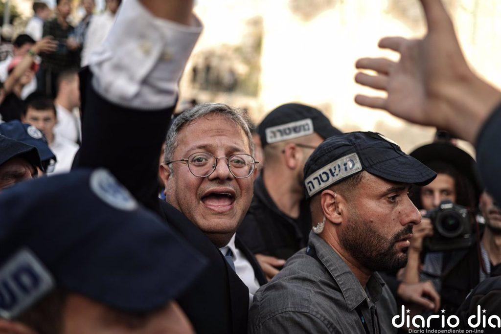 Ben Gvir abre la puerta a asentamientos en Gaza y defiende la emigración palestina como la solución "más ética"