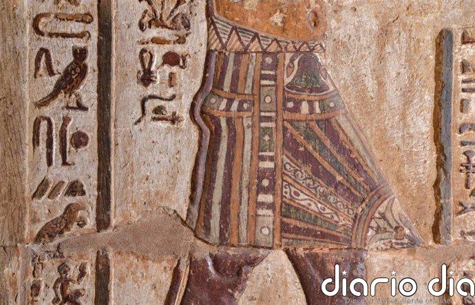 Descubren nuevas pinturas y detalles en el templo egipcio de Esna