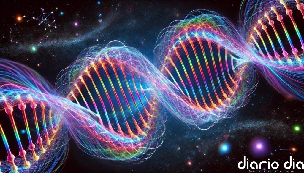 Descubren una estructura geométrica similar al ADN en el espacio-tiempo