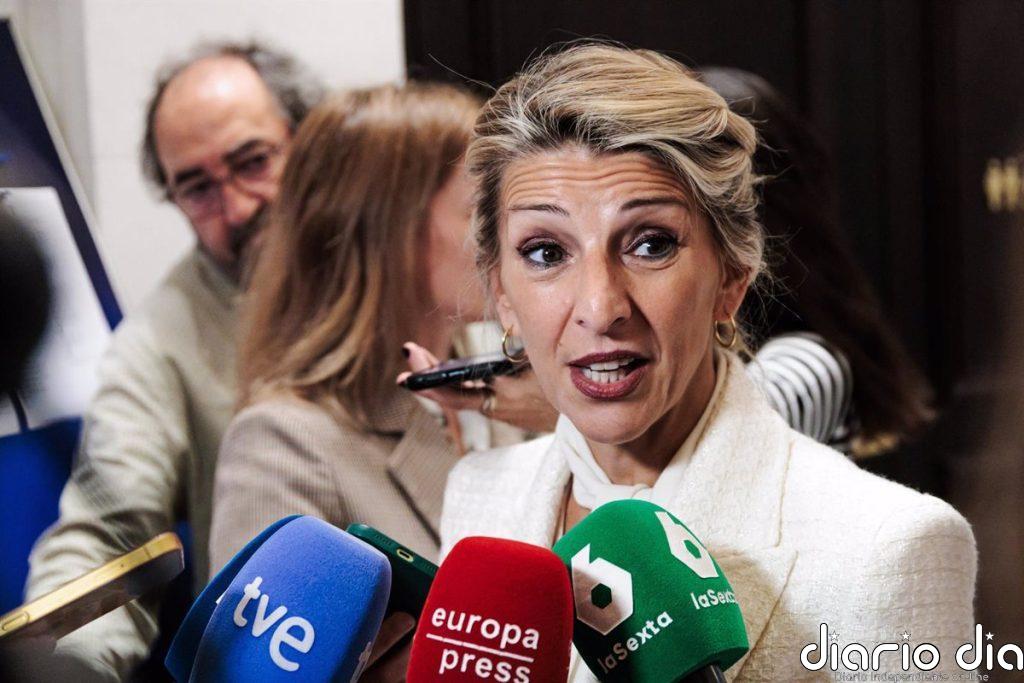 Díaz reconoce estar "muy lejos" del PSOE en las medidas fiscales que negocian para los PGE de 2025