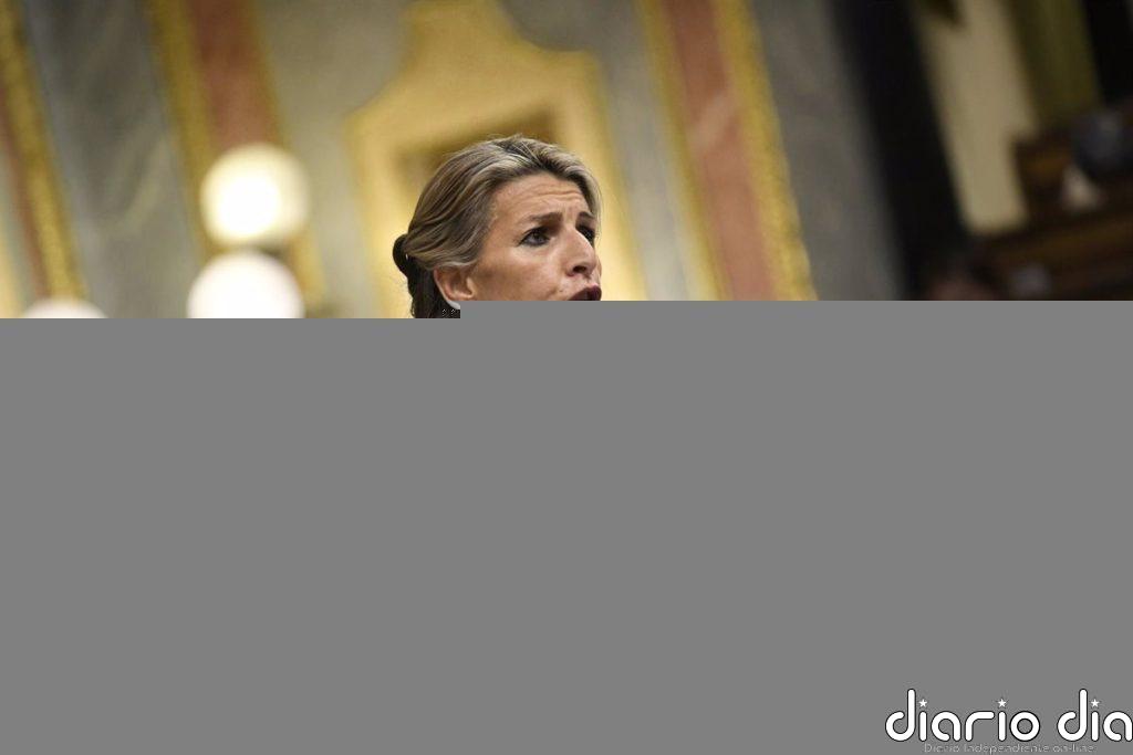 El Congreso debate la reprobación de Yolanda Díaz que plantea Vox por "incompetencia" al frente del Ministerio