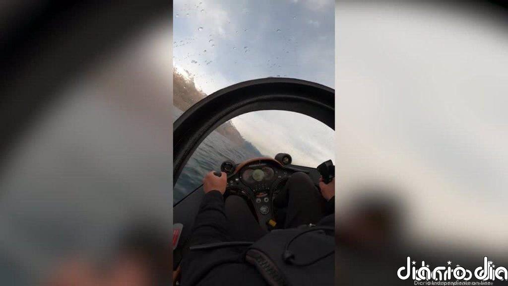 El impresionante vehículo submarino que fascina a las redes