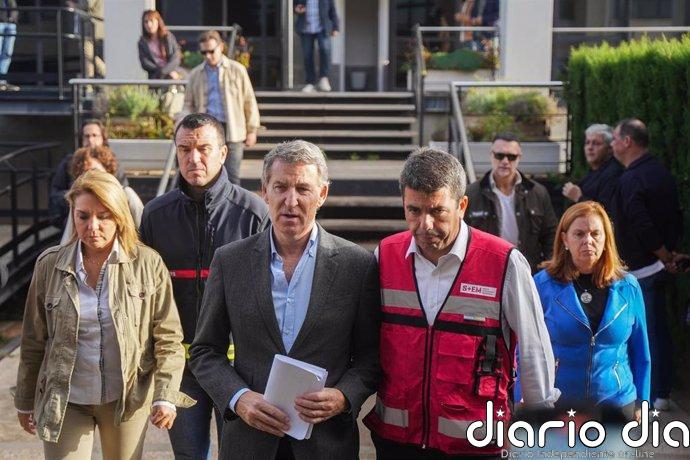 Feijóo defiende a Mazón porque actuó con los datos que recibió de órganos como AEMET, que depende del Gobierno
