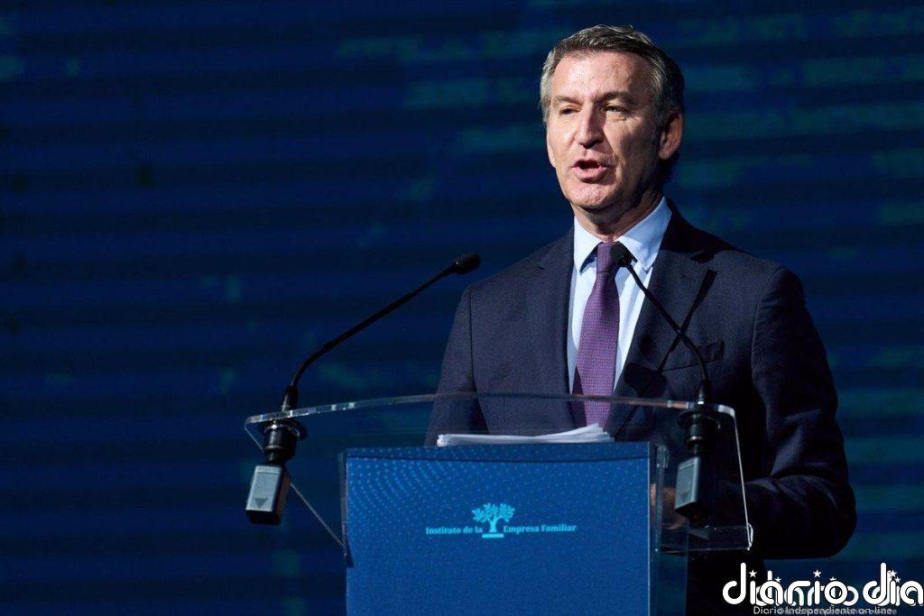 Feijóo: "En España faltan muchas empresas y sobran muchos ministros"