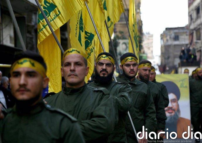Archivo - Milicianos de Hezbolá en Beirut, Líbano (archivo)