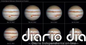 Hubble observa cómo la Gran Mancha Roja de Júpiter se comporta como una pelota antiestrés