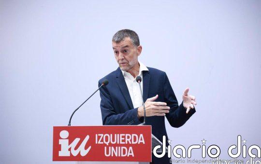 IU defiende una candidatura única entre partidos de izquierda: "Menos mirarse al ombligo" y más remangarse por la unidad