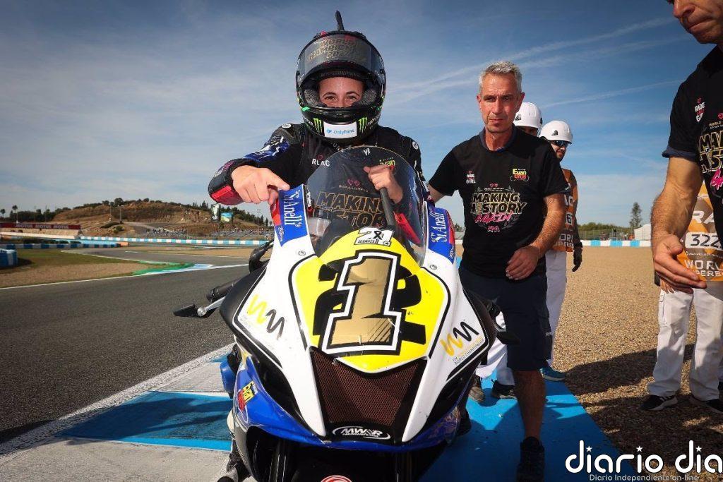 La española Ana Carrasco conquista el primer Mundial Femenino de Motociclismo