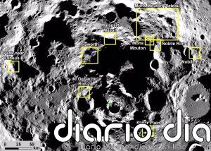 La NASA elige nueve posibles destinos para el regreso humano a la Luna