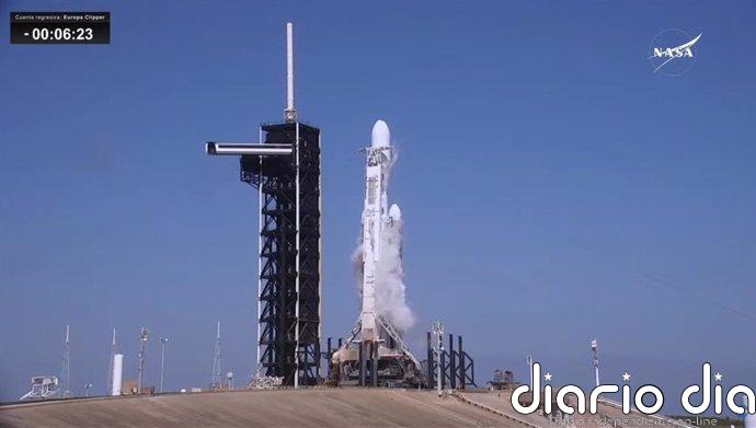 La NASA lanza con éxito la Europa Clipper, la mayor nave espacial de exploración planetaria