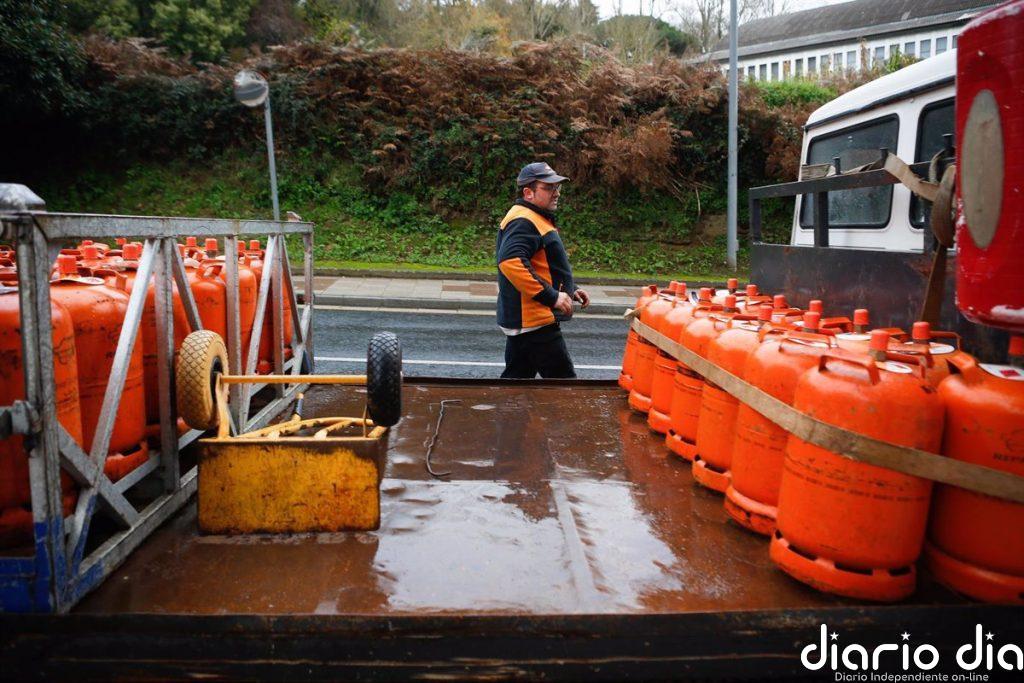 Los repartidores de butano convocan paros a partir del 5 de noviembre y no distribuirán en casas ni empresas