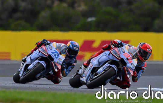 Marc Márquez lidera y Martín gana el primer asalto a Bagnaia en Australia