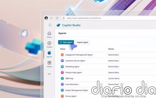 Microsoft permite crear Agentes autónomos en vista previa y ofrece una decena de ellos ya configurados