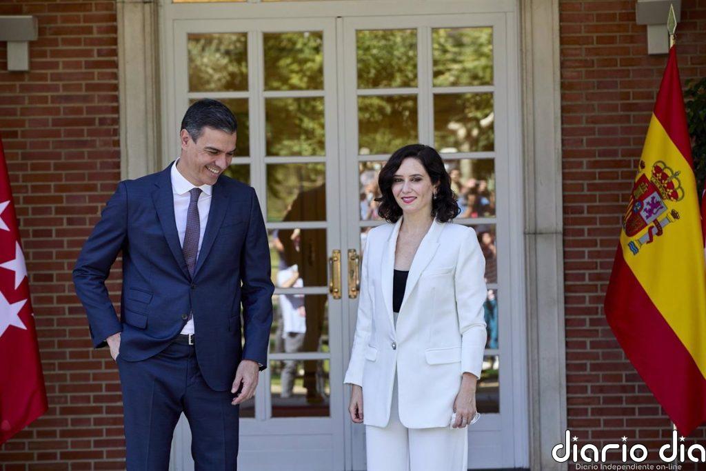 Moncloa ve dejación de funciones en Ayuso por no reunirse con Sánchez y cree que "violenta" la normalidad institucional