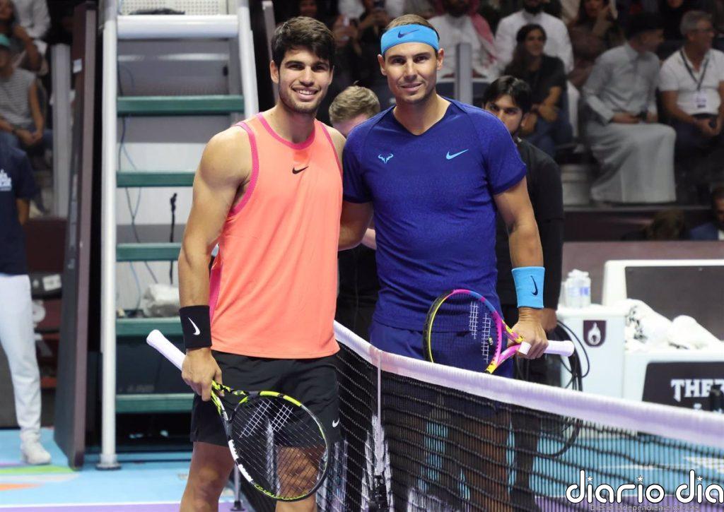 Nadal batalla con un Alcaraz a otro nivel: "Quiero dar lo mejor y estar listo para la Davis"