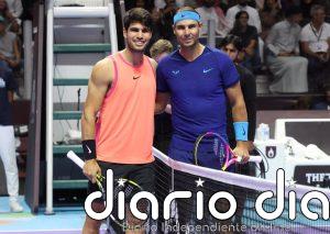 Nadal batalla con un Alcaraz a otro nivel: "Quiero dar lo mejor y estar listo para la Davis"