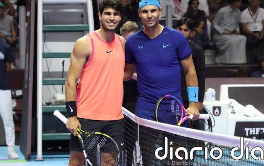 Nadal batalla con un Alcaraz a otro nivel: "Quiero dar lo mejor y estar listo para la Davis"