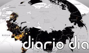 Rápida expansión industrial en el Ártico revelada por satélites