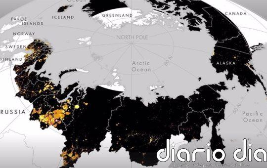 Rápida expansión industrial en el Ártico revelada por satélites