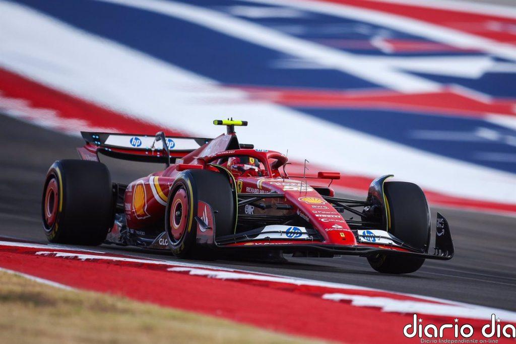 Sainz acaba segundo la Sprint en otro golpe de autoridad de Verstappen en Austin
