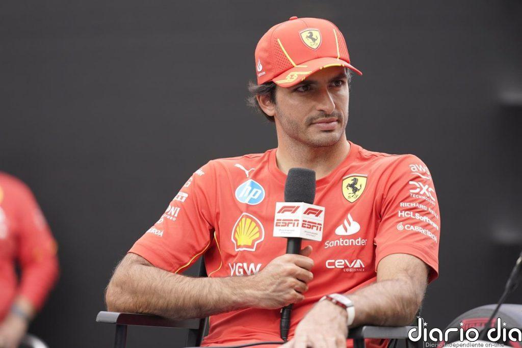 Sainz: "Te diviertes, pero lo último que quieres es llevarte puesto a Leclerc"