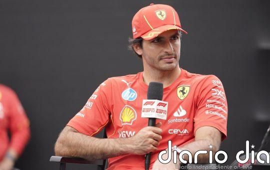 Sainz: "Te diviertes, pero lo último que quieres es llevarte puesto a Leclerc"