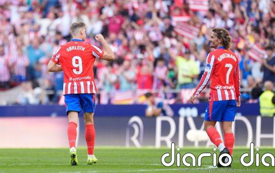 Sorloth y Griezmann hacen sonreír al Atlético
