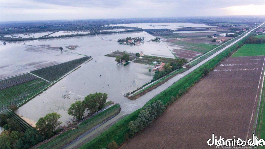 Un muerto y más de 3.000 evacuados por el temporal en Italia