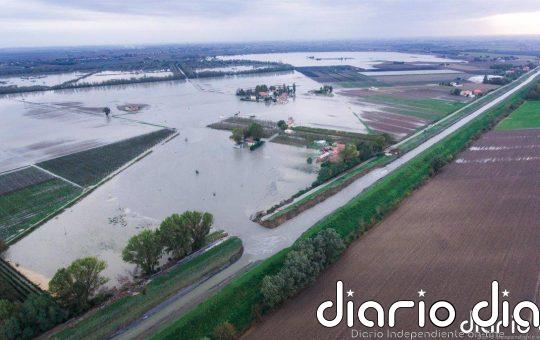 Un muerto y más de 3.000 evacuados por el temporal en Italia