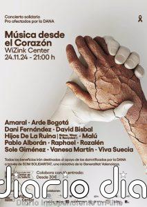 Amaral, Arde Bogotá, Bisbal o Raphael realizarán un concierto solidario en Madrid por las víctimas de la DANA