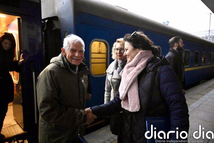 Borrell llega a Kiev en su última visita como máximo responsable diplomático de la Unión Europea